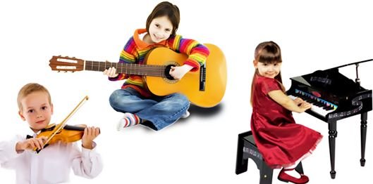 kids playing instruments